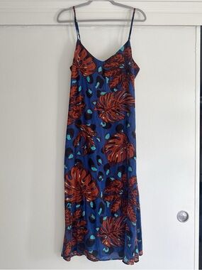 XIX Palms Midi Dress